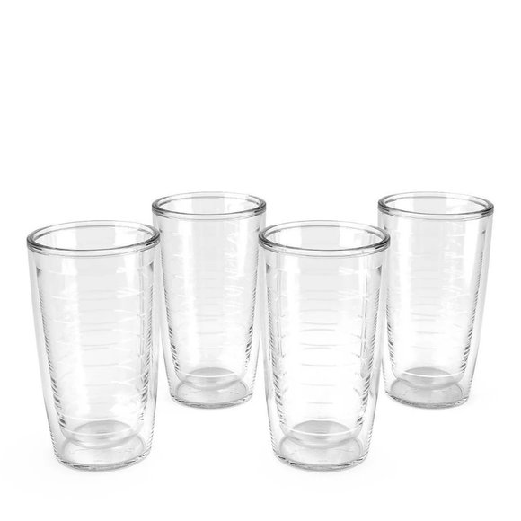 Tervis Clear and Colorful Tabletop Collection 16 oz Tumbler 4 Pack - Clear - Picture 1 of 3